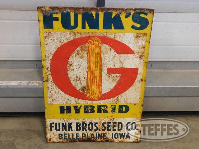 Vintage Metal 19"x27" Funks G Hybrid Sign
